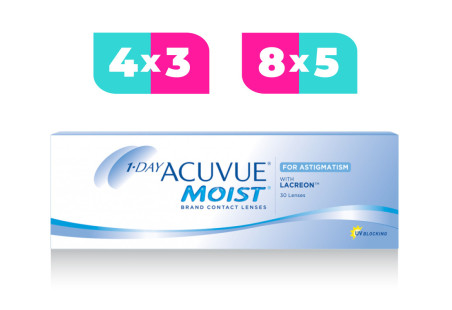 1-Day Moist Para Astigmatismo