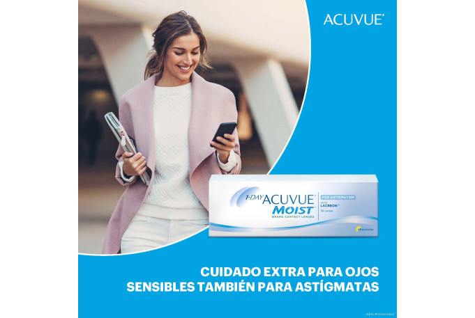 1-Day Moist Para Astigmatismo