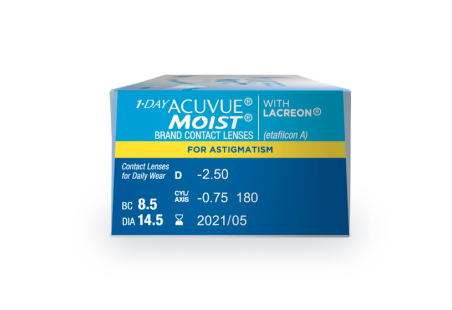 1-Day Moist Para Astigmatismo